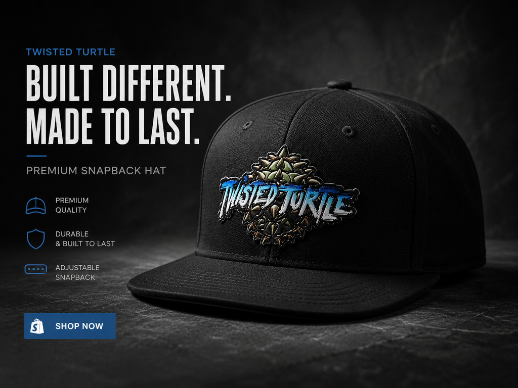 First Edition Twisted Turtle Snapback Hat