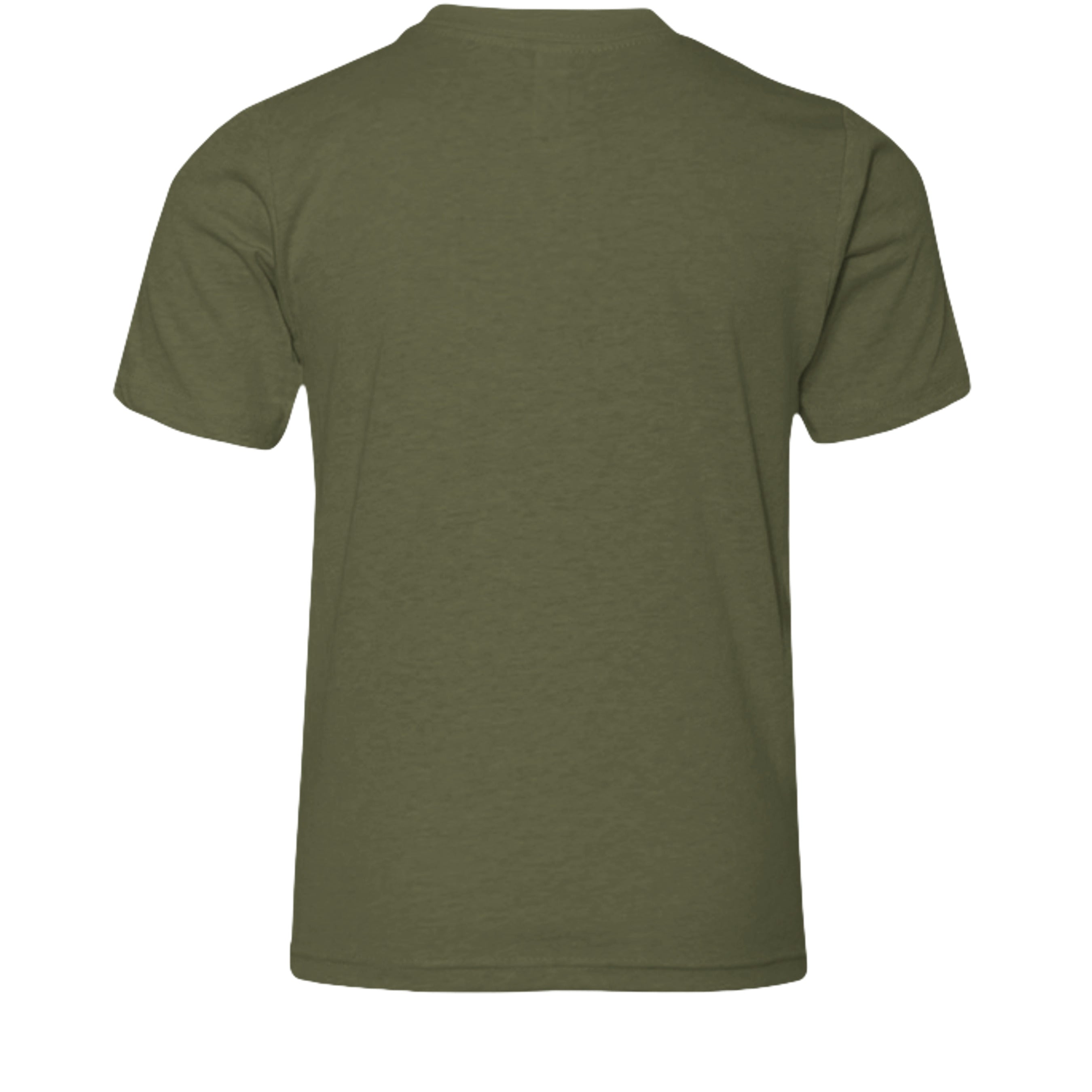 Heather Military Green - 3001YCVC - BACK
