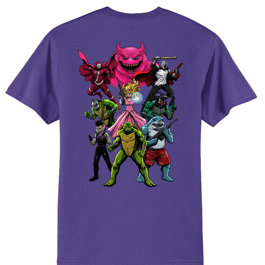 Purple - PC55T - BACK