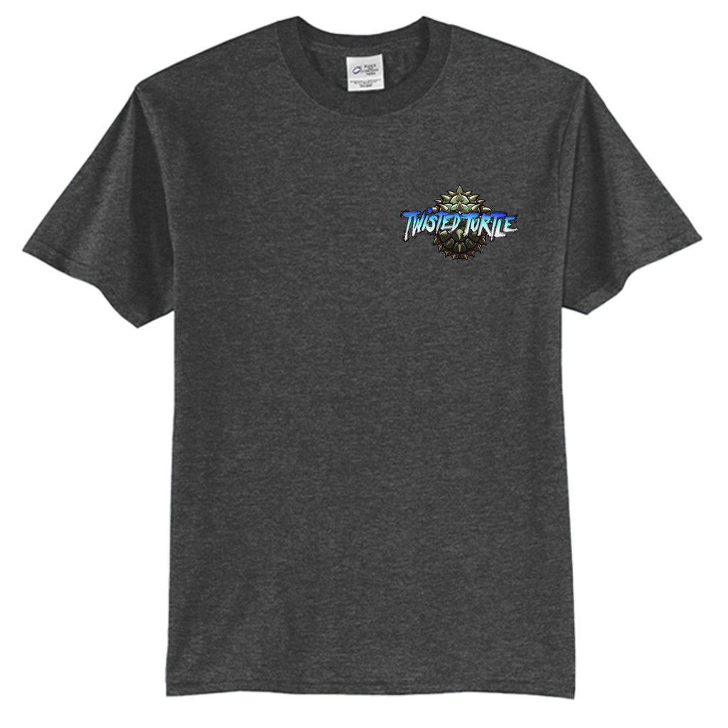 Dark Heather Grey - PC55T - FRONT