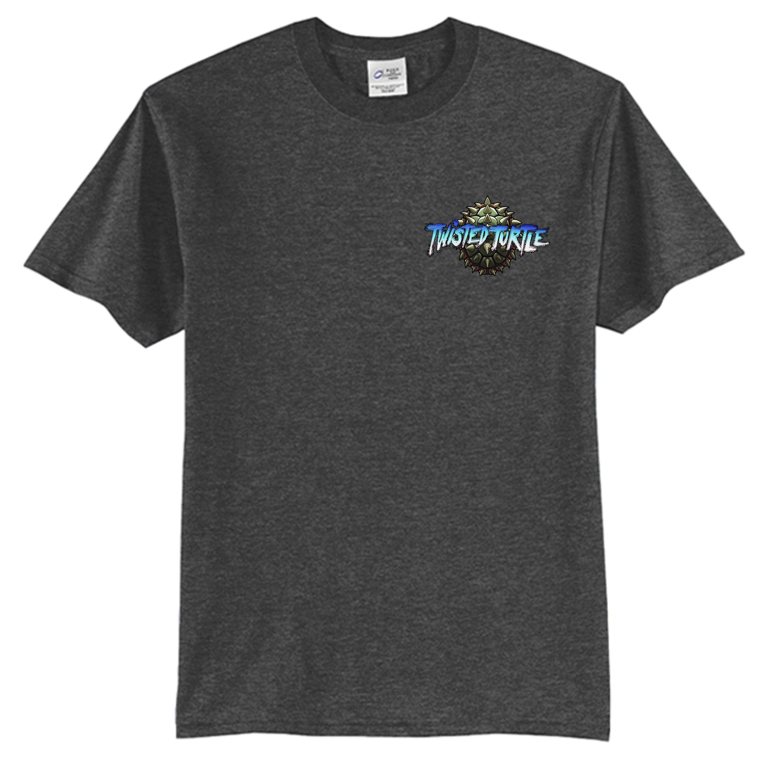 Dark Heather Grey - PC55T - FRONT