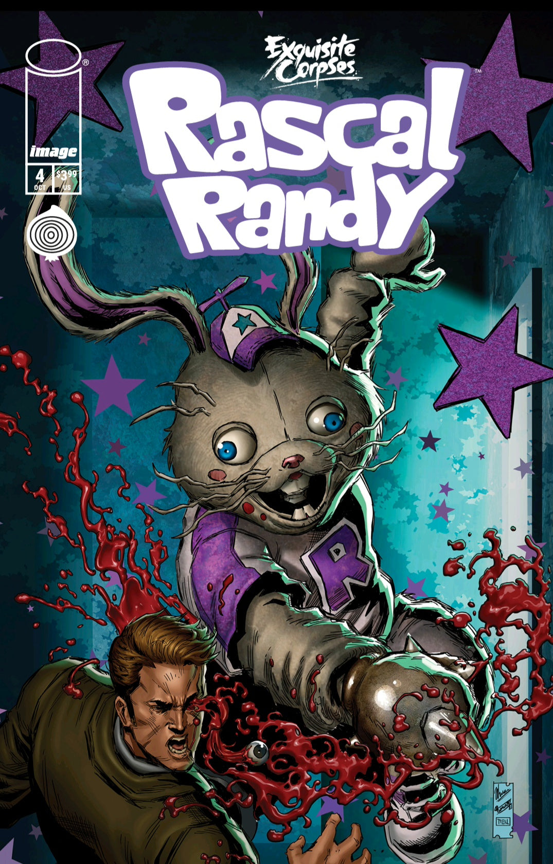 Exquisite Corpses: Rascal Randy - Issue #4- Cover Artists: Tezco 13, Sean "Smunchy" Fallon, & Neil Cervantes